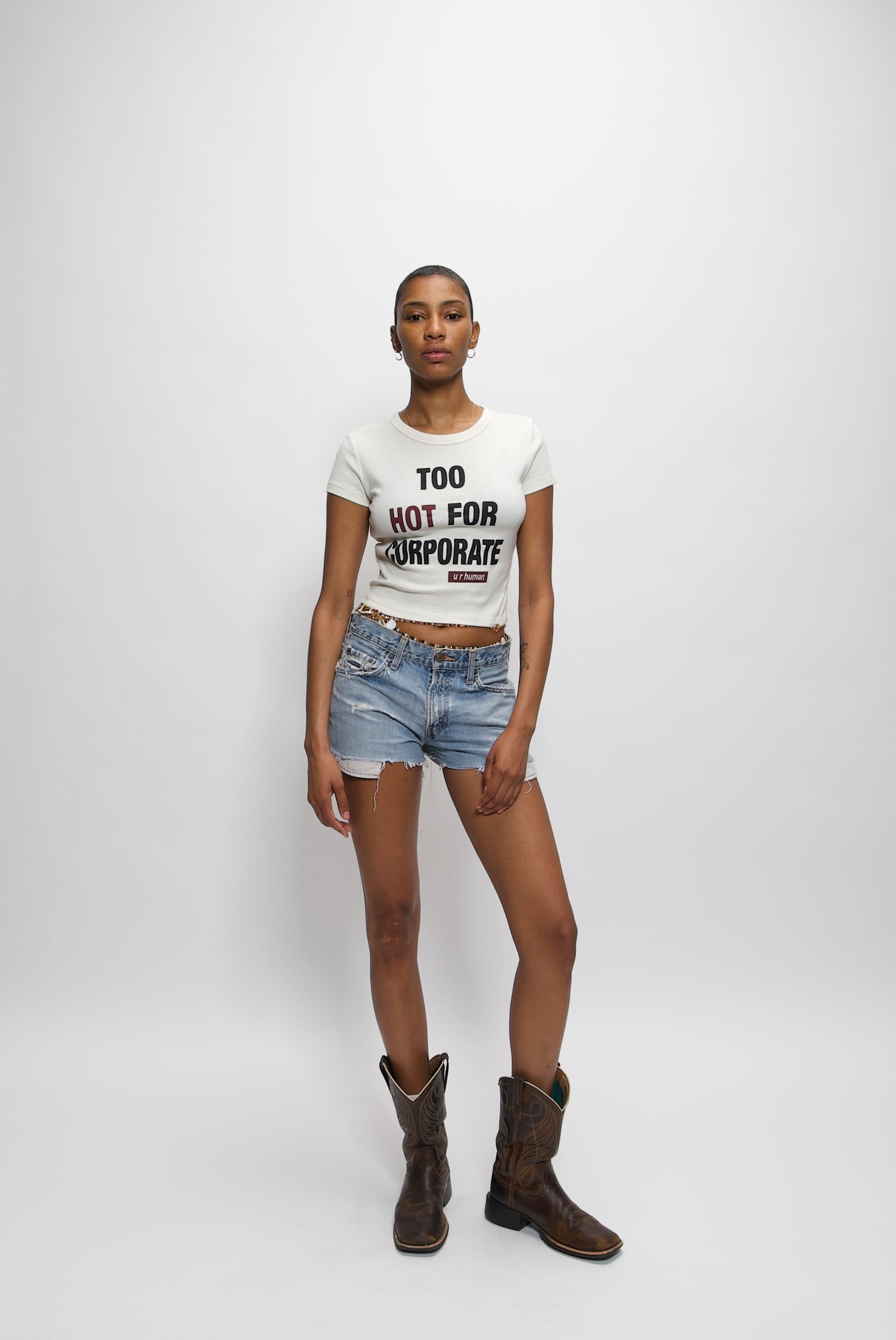 Too Hot for Corporate Baby Tee